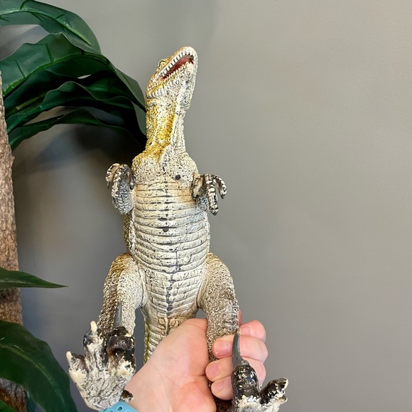 Vintage Large Dinosaur Toy Dino Dromaeosaurids Figure Velociraptor Deinonychus - Picture 14 of 16